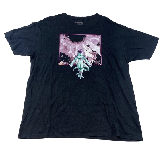 Dragon Ball Super Freeza Graphic Tee Thrifted Vintage Style Size XL - Picture 1 of 9
